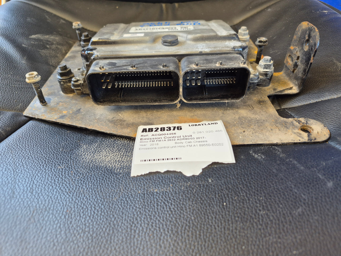 Hino 500 Series FM FM1A - Emission Control Unit  PN: 0 281 020 486