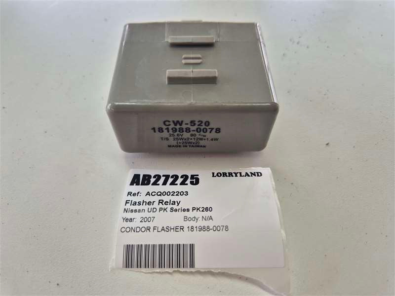 Nissan Condor PK "                      " - Flasher Relay