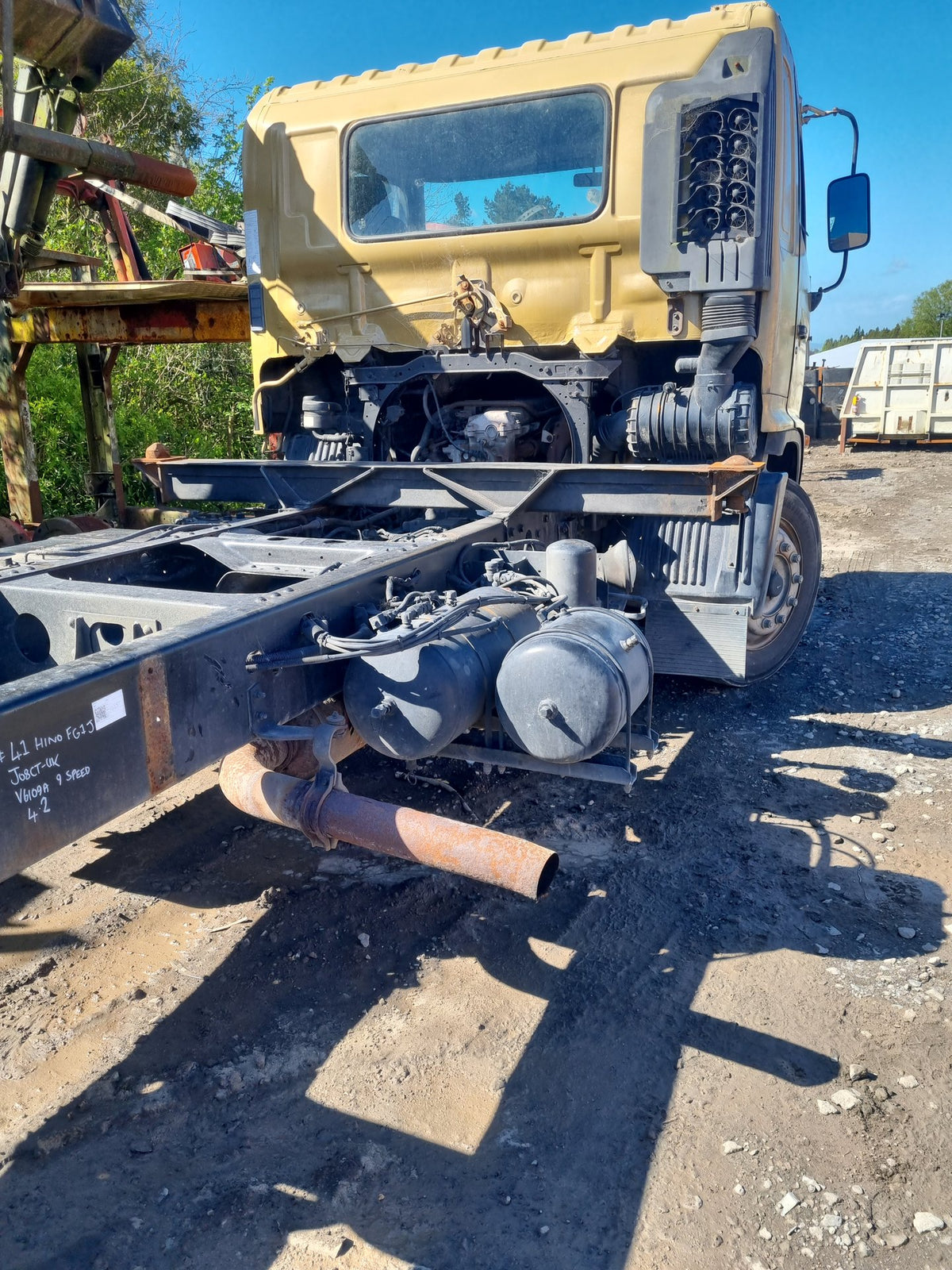 2003 fg1j - container mounts with twistlocks PN: