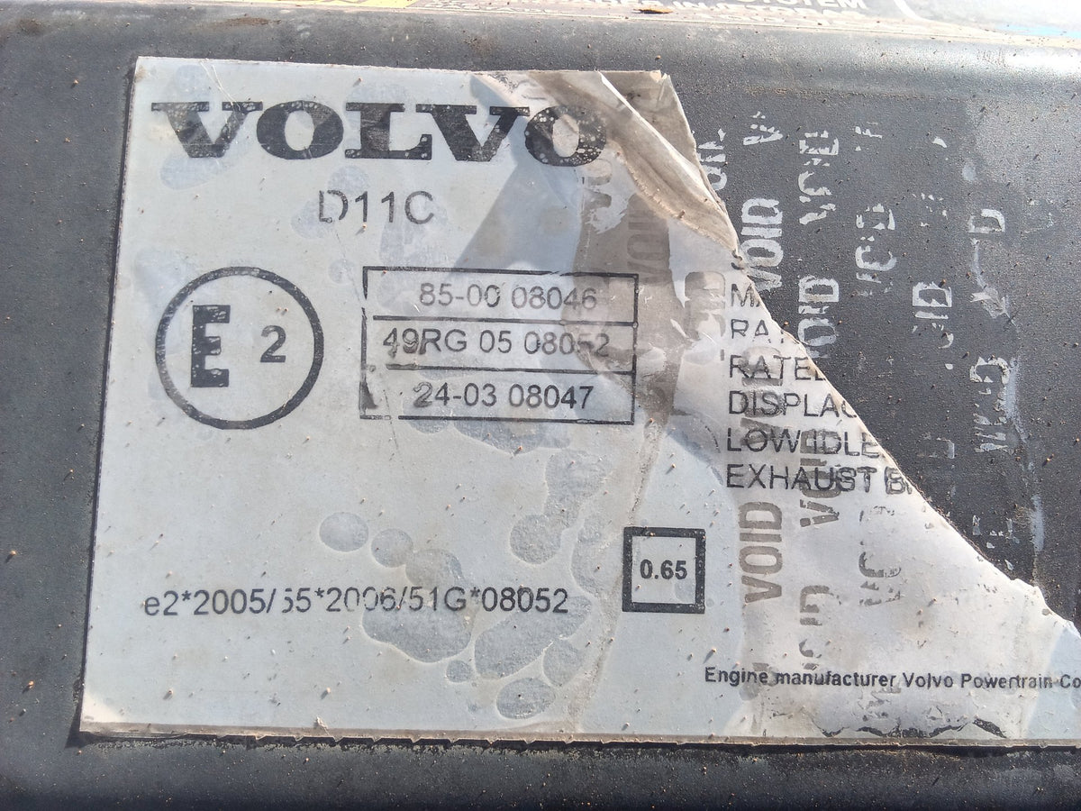 2012 Volvo FM fm410 - Engine PN: d11c 410 hp
