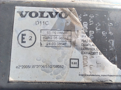 2012 Volvo FM fm410 - Engine PN: d11c 410 hp