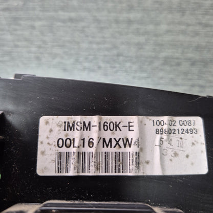 2011 Isuzu N-Series - Instrument Cluster PN: IMSM-160K-E
