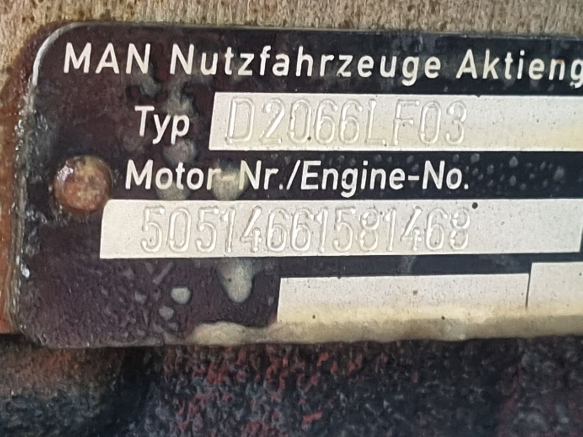 MAN TGA 2000-2009 32-350 - Engine PN: d02066