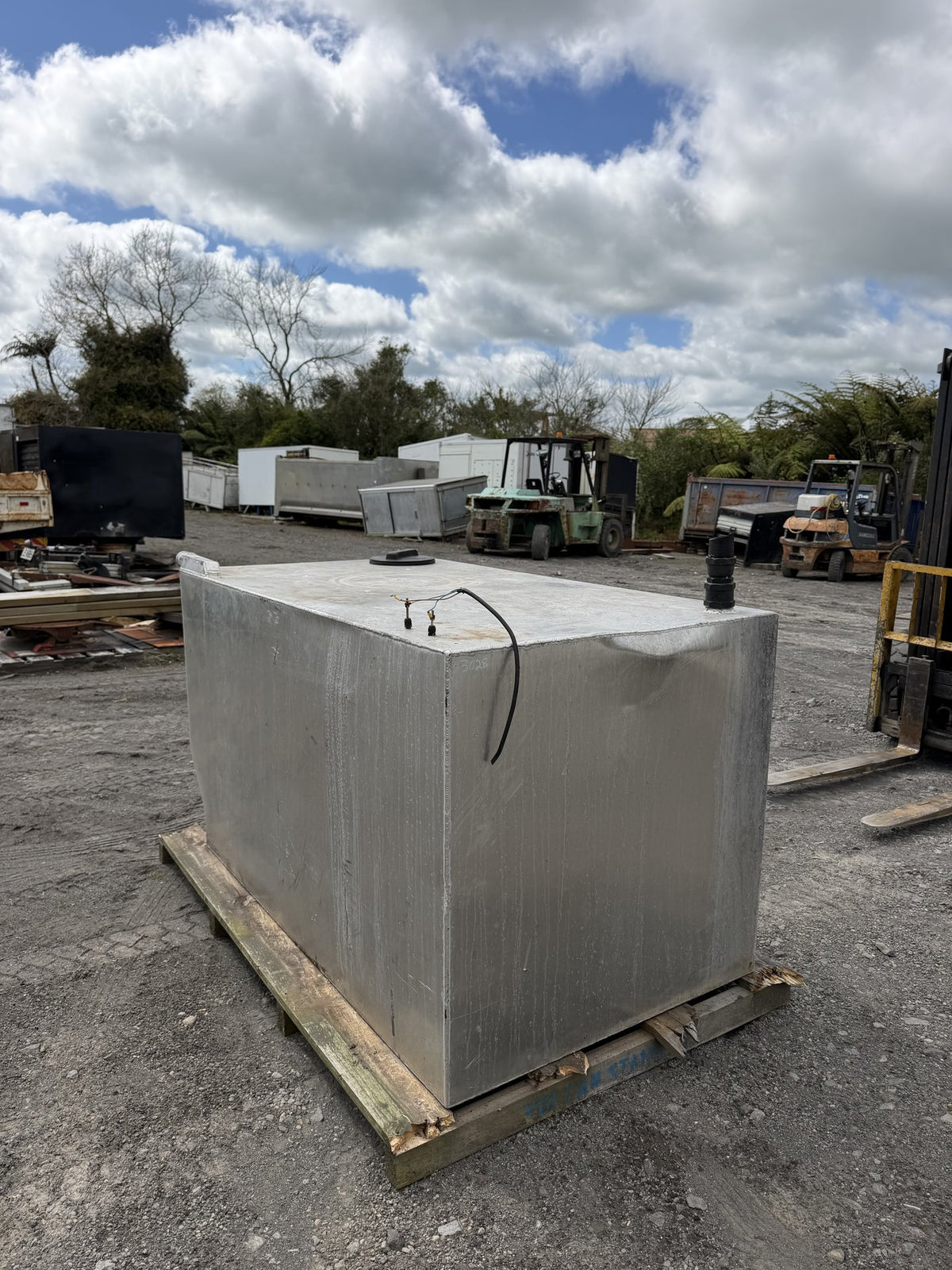 1,500L Aluminium Water Tank