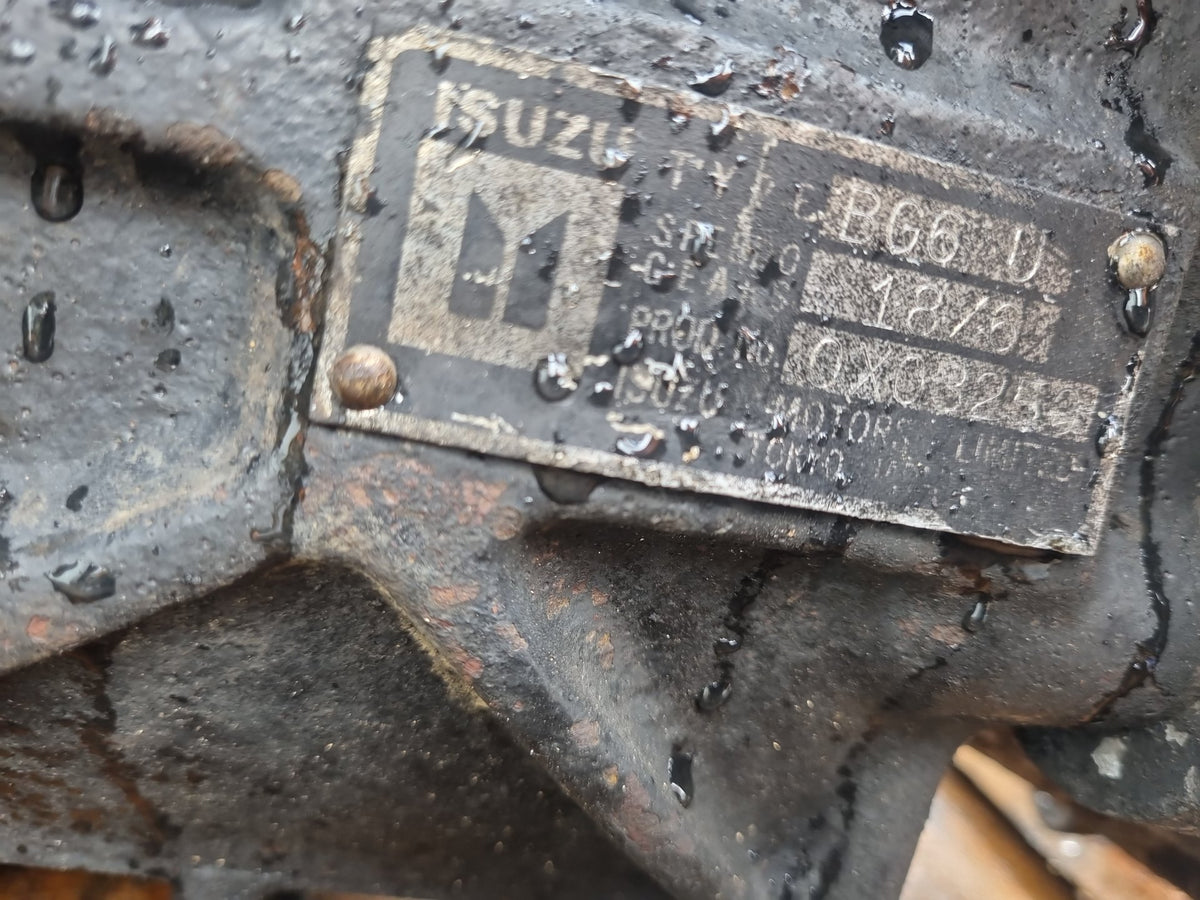 1990 Isuzu Forward FRR32LB - Trans/Gearbox PN: BG6U 6 speed