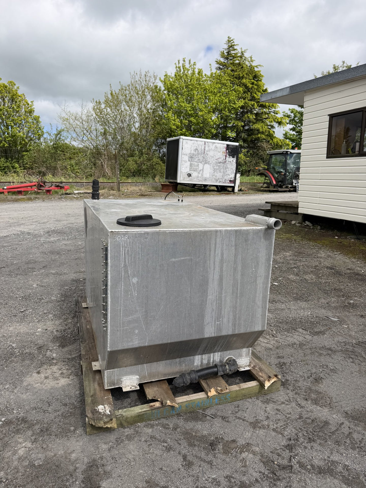 1,500L Aluminium Water Tank