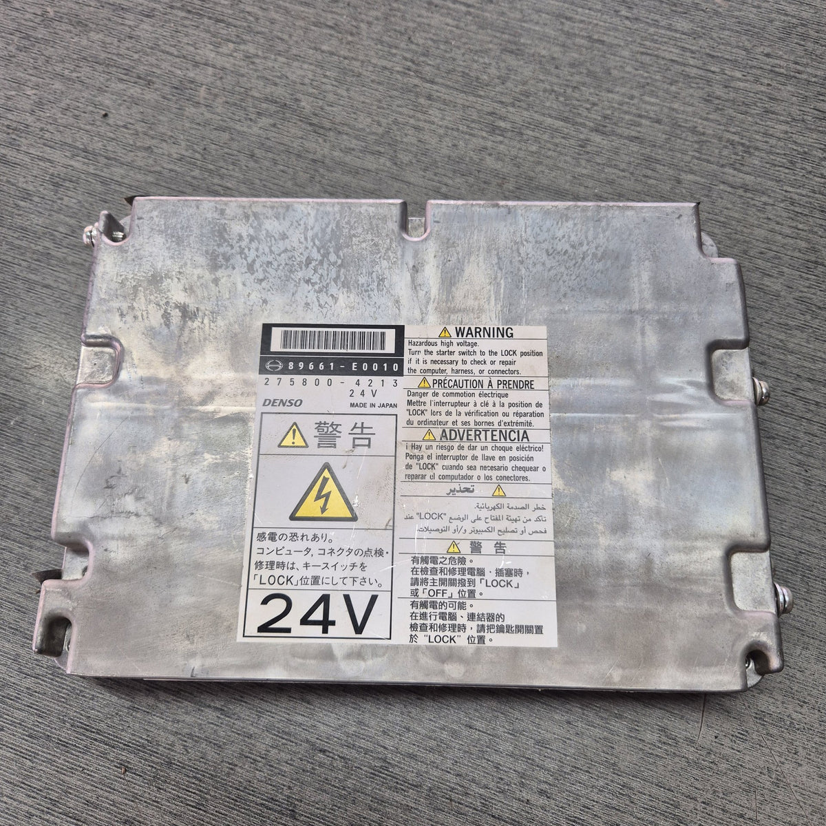 2011 Hino 700 Series All Series FY1EU - ECU PN: 275800-4213
