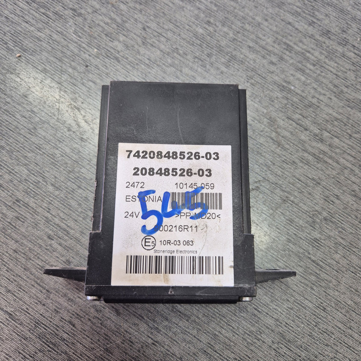 2010 Volvo 480 E YV5JSW0G7AD132545 - Electrical PN: 7420848526-03